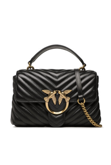 PINKO Дамска чанта Love Lady Puff Mini Cl PE 23 PLTT 100044 A0GK Черен - Mera.bg