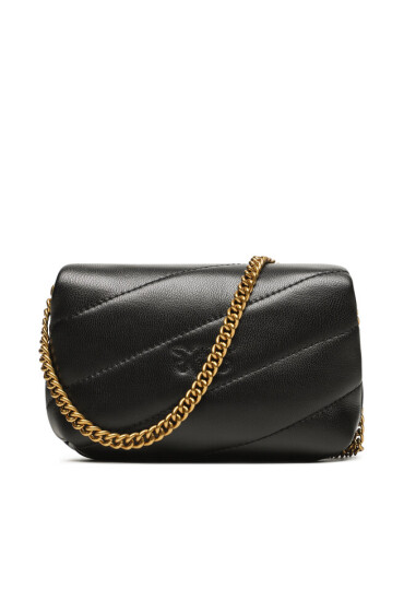 PINKO Дамска чанта Love Micro Puff C AI 23-24 PCPL 100041 A0F2 Черен - Mera.bg