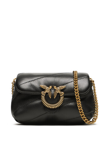 PINKO Дамска чанта Love Micro Puff C AI 23-24 PCPL 100041 A0F2 Черен - Mera.bg