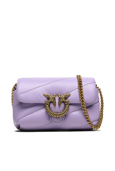 Pinko Дамска чанта Love Micro Puff C AI 23-24 PCPL 100041 A0F2 Lilla Y48Q - Mera.bg