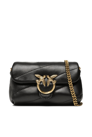 PINKO Дамска чанта Love Micro Puff C PE 23 PCPL 100041 A0F2 Черен - Mera.bg