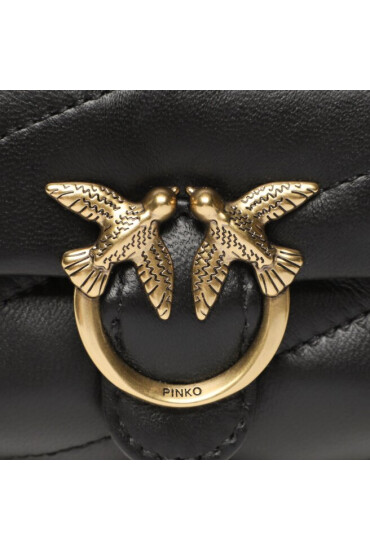 PINKO Дамска чанта Love Micro Puff C PE 23 PCPL 100041 A0F2 Черен - Mera.bg