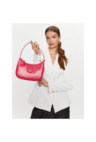 Pinko Дамска чанта Love Mini Half Moon PE 23 PLTT 100205 A0F3 Pink N17Q - Mera.bg
