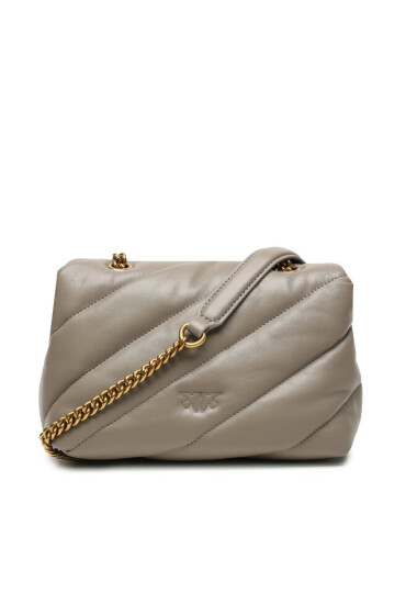 PINKO Дамска чанта Love Mini Puff Cl AI 23-24 PLTT 100039 A0F2 Бежов - Mera.bg