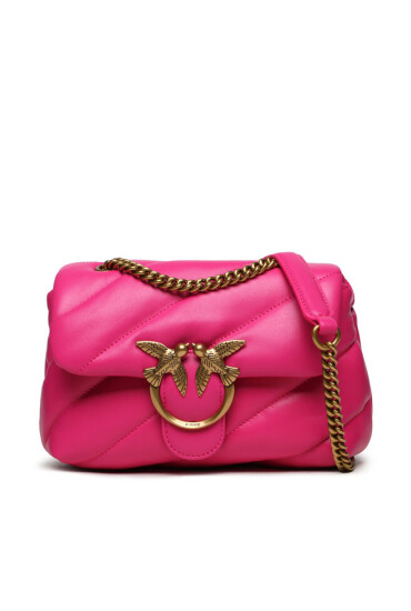 Pinko Дамска чанта Love Mini Puff Cl AI 23-24 PLTT 100039 A0F2 Pink N17Q - Mera.bg