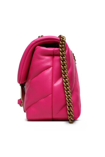 Pinko Дамска чанта Love Mini Puff Cl AI 23-24 PLTT 100039 A0F2 Pink N17Q - Mera.bg