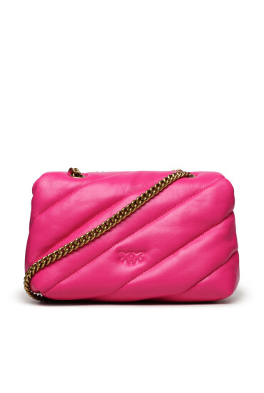 Pinko Дамска чанта Love Mini Puff Cl AI 23-24 PLTT 100039 A0F2 Pink N17Q - Mera.bg