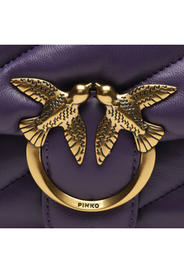 Pinko Дамска чанта Love Mini Puff Cl AI 23-24 PLTT 100039 A0F2 Purple W84Q - Mera.bg