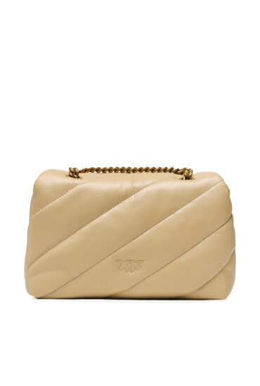 PINKO Дамска чанта Love Mini Puff Cl PE 23 PLTT 100036 A0F2 Бежов - Mera.bg