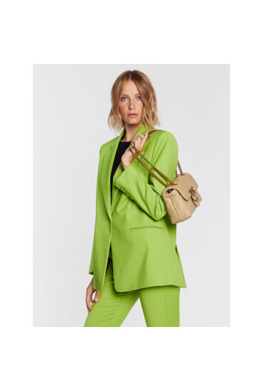 PINKO Дамска чанта Love Mini Puff Cl PE 23 PLTT 100036 A0F2 Бежов - Mera.bg
