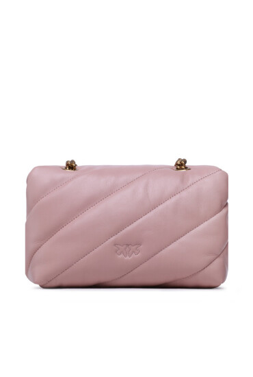 PINKO Дамска чанта Love Mini Puff Cl PE 23 PLTT 100039 A0F2 Розов - Mera.bg