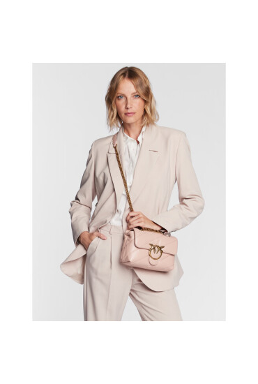 PINKO Дамска чанта Love Mini Puff Cl PE 23 PLTT 100039 A0F2 Розов - Mera.bg