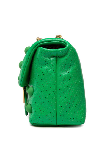 Pinko Дамска чанта Love Mini Puff Color Block Studs Cl PE 22 PLTT 1P22KZ Y7U5 Green T71Q - Mera.bg