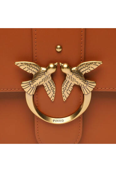 Pinko Дамска чанта Love One Classic C 100051 A0F1 Кафяв - Mera.bg