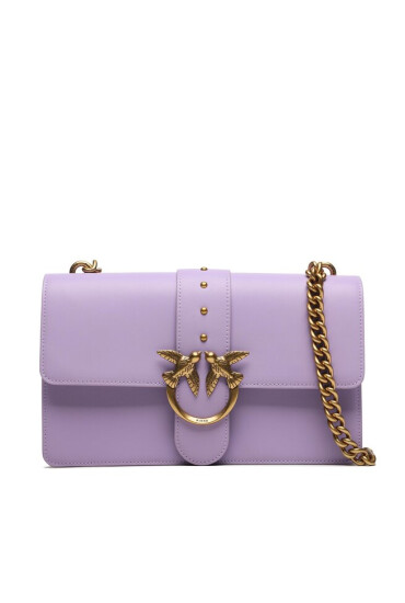 Pinko Дамска чанта Love One Classic C. AI 23-24 PLTT 100051 A0F1 Lilla Y48Q - Mera.bg