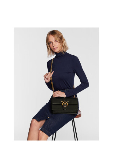 Pinko Дамска чанта Love One Classic C PE 23 PLTT 100051 A0F1 Черен - Mera.bg