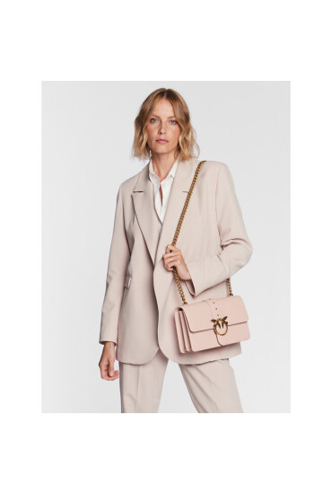 PINKO Дамска чанта Love One Classic C PE 23 PLTT 100051 A0F1 Розов - Mera.bg