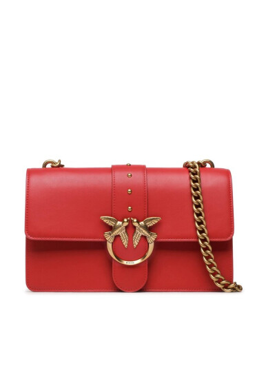 Pinko Дамска чанта Love One Classic C PE 23 PLTT 100051 A0F1 Red R41Q - Mera.bg