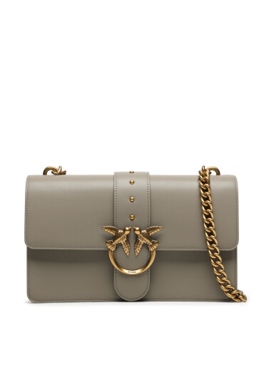 Pinko Дамска чанта Love One Classic C PE 23 PLTT 100051 A0F1 Сив - Mera.bg