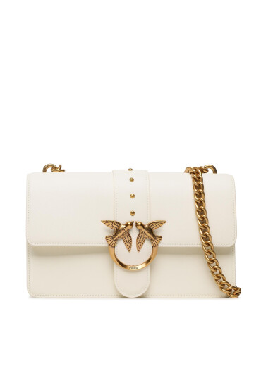 Pinko Дамска чанта Love One Classic C PE 23 PLTT 100051 A0F1 Бял - Mera.bg