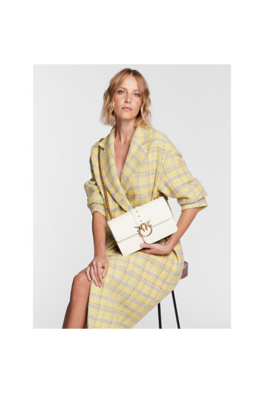 Pinko Дамска чанта Love One Classic C PE 23 PLTT 100051 A0F1 Бял - Mera.bg