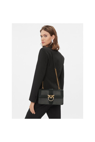 Pinko Дамска чанта Love One Classic Cl AI 23-24 PLTT 10053 A177 Black Z99Q - Mera.bg