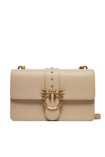 PINKO Дамска чанта Love One Classic Cl AI 24-25 PLTT 100053 A0F1 Бежов - Mera.bg