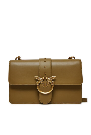 PINKO Дамска чанта Love One Classic Cl AI 24-25 PLTT 100053 A0F1 Кафяв - Mera.bg