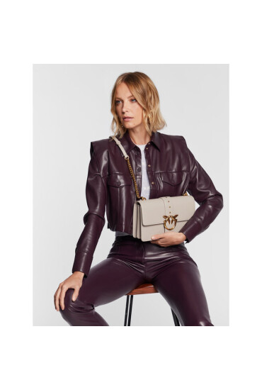 Pinko Дамска чанта Love One Classic Cl PE 23 PLTT 100053 A0F1 Grey I30Q - Mera.bg