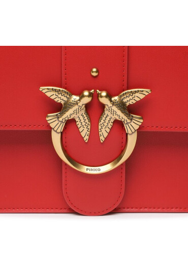 Pinko Дамска чанта Love One Classic Cl PE 23 PLTT 100053 A0F1 Red R41Q - Mera.bg