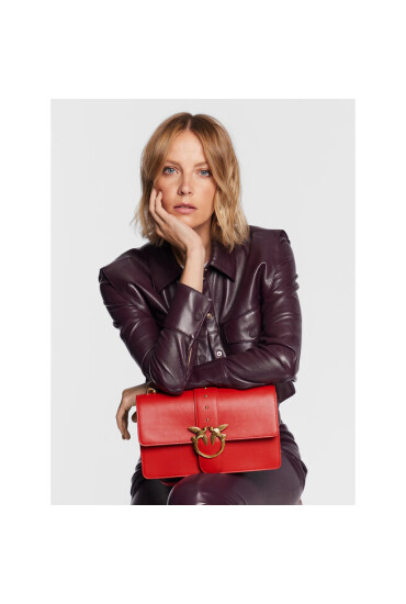 Pinko Дамска чанта Love One Classic Cl PE 23 PLTT 100053 A0F1 Red R41Q - Mera.bg