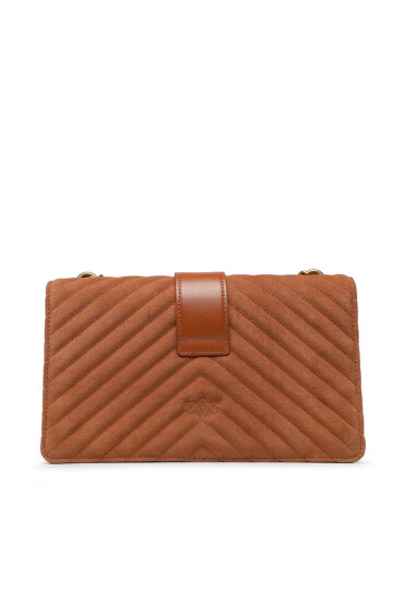 Pinko Дамска чанта Love One Classic Cl PE 23 PLTT 100053 A0F6 Кафяв - Mera.bg