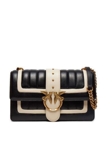 Pinko Дамска чанта Love One Classic Cl Single Side PE 24 PLTT 102823 A1F1 Черен - Mera.bg