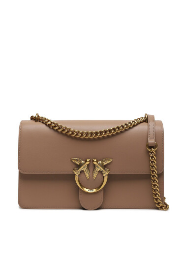 PINKO Дамска чанта Love One Classic Dc AI 23-24 PLTT 100941 A0F1 Бежов - Mera.bg