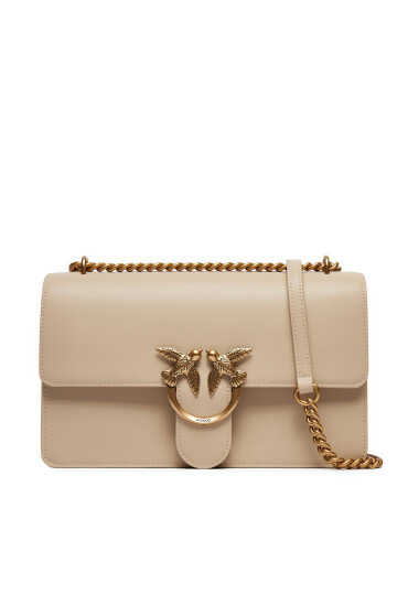 PINKO Дамска чанта Love One Classic Dc AI 24-25 PLTT 100941 A0F1 Бежов - Mera.bg