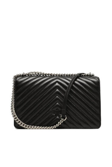 PINKO Дамска чанта Love One Classic Dc. AI23-24 PLTT 100941 A0GK Черен - Mera.bg