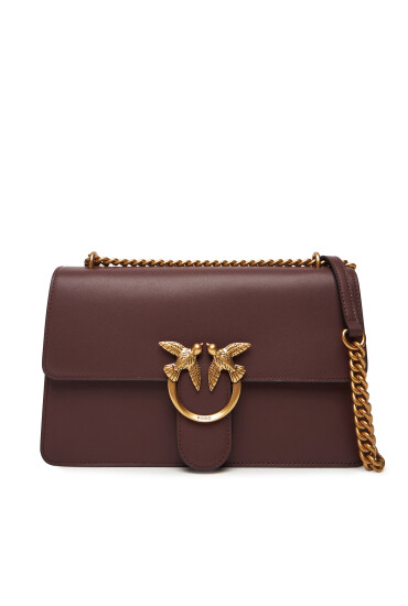 PINKO Дамска чанта Love One Classic Dc Al 25-26 PLTT 100941 A0F1 Кафяв - Mera.bg