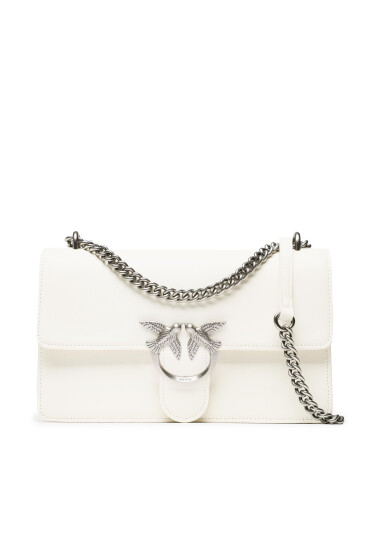 PINKO Дамска чанта Love One Classic Dc PE 23 PLTT 100941 A0F1 Бял - Mera.bg