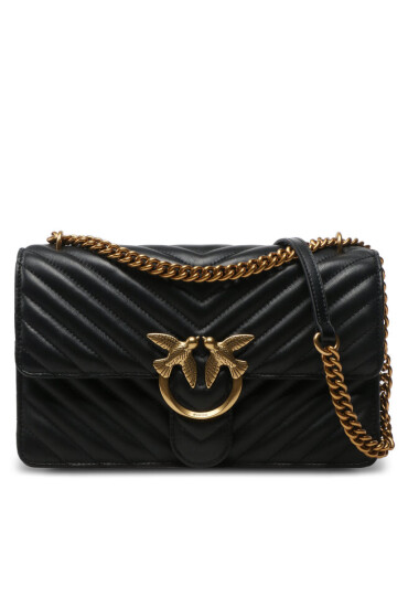 PINKO Дамска чанта Love One Classic Dc. PE 23 PLTT 100941 A0GK Черен - Mera.bg