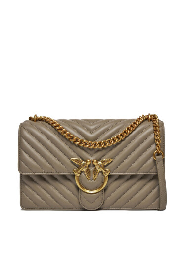 PINKO Дамска чанта Love One Classic Dc PE 24 PLTT 100941 A0GK Бежов - Mera.bg