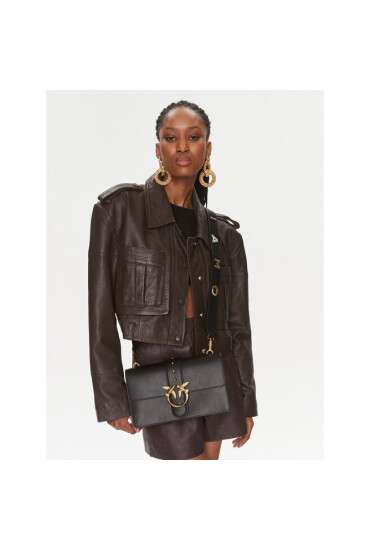 Pinko Дамска чанта Love One Classic Fl . AI 23-24 PLTT 100057 A10J Black Z99Q - Mera.bg