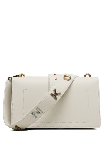 Pinko Дамска чанта Love One Classic Fl . AI 23-24 PLTT 10057 A10J White Z14Q - Mera.bg