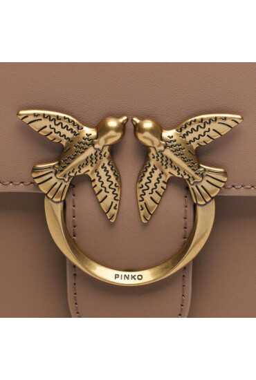 Pinko Дамска чанта Love One Classic Light . AI 23-24 PLTT 100072 A0F1 Beige D01Q - Mera.bg