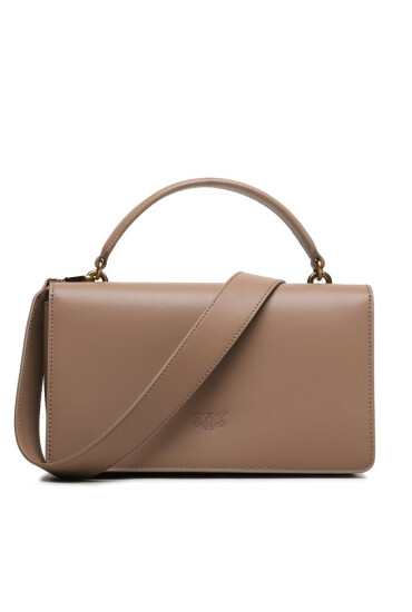 Pinko Дамска чанта Love One Classic Light . AI 23-24 PLTT 100072 A0F1 Beige D01Q - Mera.bg