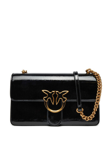 PINKO Дамска чанта Love One Classic Light Cl . AI 24-25 PLTT 103791 A1UV Черен - Mera.bg