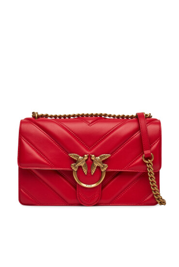 PINKO Дамска чанта Love One Classic Light Dc 104549 A26Z Червен - Mera.bg