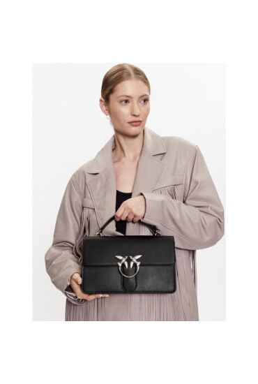 Pinko Дамска чанта Love One Classic Light PE 23 PLTT 100072 A0F1 Black Z99O - Mera.bg