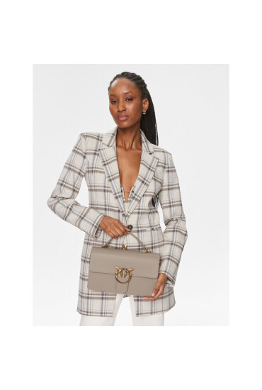 Pinko Дамска чанта Love One Classic Light PE 23 PLTT 100072 A0F1 Grey I30Q - Mera.bg