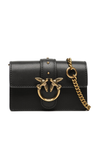 PINKO Дамска чанта Love One Micro C PE 23 PCPL 100064 A0F1 Черен - Mera.bg