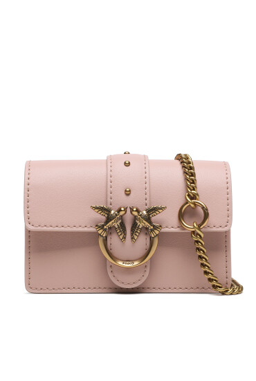 PINKO Дамска чанта Love One Micro C PE 23 PCPL 100064 A0F1 Розов - Mera.bg